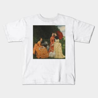 Sisters by Valentine Cameron Prinsep Kids T-Shirt